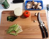 A picture of step 2 of Thai Lemongrass Tomato Seafood Hot and Sour Soup.