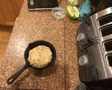A picture of step 3 of Protein packed apple crisp.