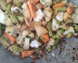 A picture of step 9 of Vegetable dum biriyani.