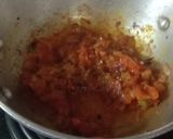 A picture of step 1 of Papad in gravy.