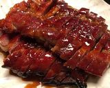 Hình bước làm 4 của món Xá xíu Hông Kông