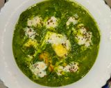 পালক পনির (Palak Paneer recipe in Bengali) রেসিপি ধাপ - 5 ছবি