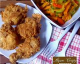 Foto langkah ke 2 dari resep Ayam Crispy dengan Tepung Bumbu Homemade No MSG.