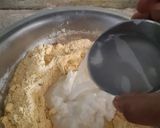 A picture of step 5 of Dhokla chat chatore.