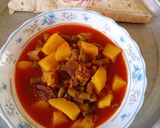 عکس مرحله 3 از دستور 🍲🫛خوراک لوبیا سبز🫛🍲