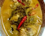รูปขั้นตอนการทำที่ 7 ของ แกงกะทิไก่ยอดมะขามอ่อน