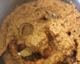 A picture of step 1 of Methi paneer (no onion garlic).