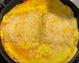 A picture of step 5 of Egg & Cheese Toast.