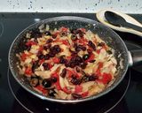 Foto del paso 3 de la receta Hojaldre de Vigilia con setas y arándanos!