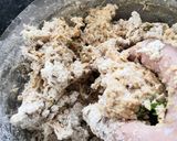 A picture of step 2 of Missi roti.