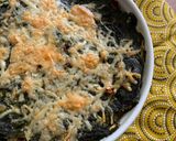 Une image de l'étape 4 de Gratin d’épinards au quinoa et jambon blanc.