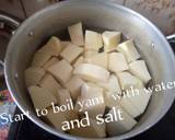 Yam and Unripe Plantain Pottage recipe step 1 photo