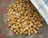 Une image de l'étape 1 de HOUMOUS POIS CHICHE-BETTERAVE.