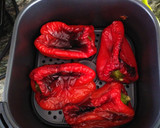 Foto del paso 2 de la receta: Pimientos rojos asados en freidora de aire
