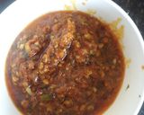 A picture of step 2 of Masala Bindhi.