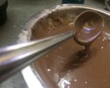 A picture of step 1 of Mango Chocolate Layer Cake.