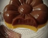 Foto langkah ke 3 dari resep Puding Labu Lapis Coklat.