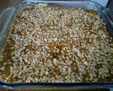Foto del paso 6 de la receta: Budín de granola con galletas de chocolate bañado en leche conde