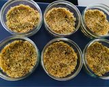 A picture of step 2 of Dubai Kataifi Cheesecake.