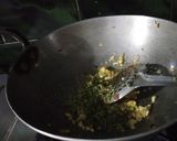 A picture of step 5 of BhindiBhurji.