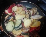 Foto del paso 2 de la receta: Hamburguesa con parrillada de verduras