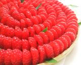 Une image de l'étape 5 de Tarte légere aux framboises.