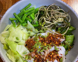 รูปขั้นตอนการทำที่ 3 ของ ขนมจีนซาวน้ำปลาร้า