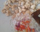Foto langkah ke 3 dari resep Tumis Kacang Panjang Tahu.