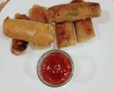 A picture of step 7 of Spring rolls.