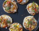 A picture of step 3 of Mini Rava  Veg Pizza(Tawa).