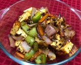 A picture of step 8 of Grilled Paneer Salad for Weight Loss.