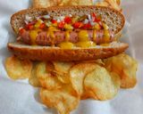 A picture of step 3 of Hot Dog.