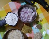 A picture of step 1 of Falafal.