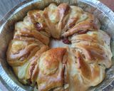 Foto del paso 4 de la receta: Pan relleno de dulce de guayaba, dulce de leche y queso🥯🍯🧀