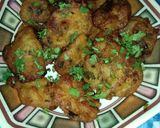 A picture of step 8 of Yogurt pakora.
