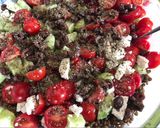 A picture of step 4 of Cold Lentil and Salad Dish.