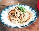 Hình bước làm 1 của món Thịt bò trứng xào cà chua