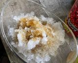 Gambar langkah 4 resipi ABC (Air Batu Campur) / Ais Kacang.