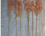 Foto del paso 1 de la receta: Pincho de bacon pollo y patata mmm