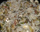 A picture of step 3 of Chowmein.
