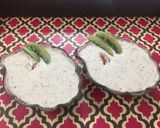 A picture of step 4 of Kiwi Basundi.