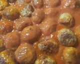 A picture of step 4 of Porcupine Balls.