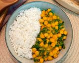 Foto del paso 5 de la receta: Garbanzos con espinacas, hortalizas y arroz - (Plato de aprovechamiento)