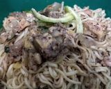 Foto langkah ke 6 dari resep Jajjangmyeon chicken tofu.
