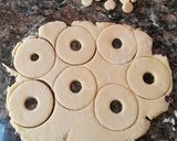 A picture of step 6 of Old Fashion Doughnuts.