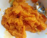 Foto langkah ke 2 dari resep 10. Kue Lumpur Labu Kabocha (GF).