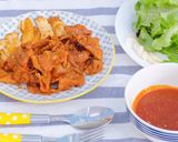 รูปขั้นตอนการทำที่ 4 ของ หมูเกาหลีย่าง พร้อมซอสหมูย่างHome made