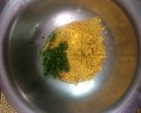 A picture of step 2 of Aloo bujiya Kurkure Katta Meeta stuffed paratha.