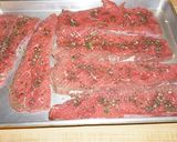 A picture of step 1 of NEAPOLITAN MILANESE. JON STYLE.