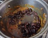 A picture of step 3 of Rajma masala.